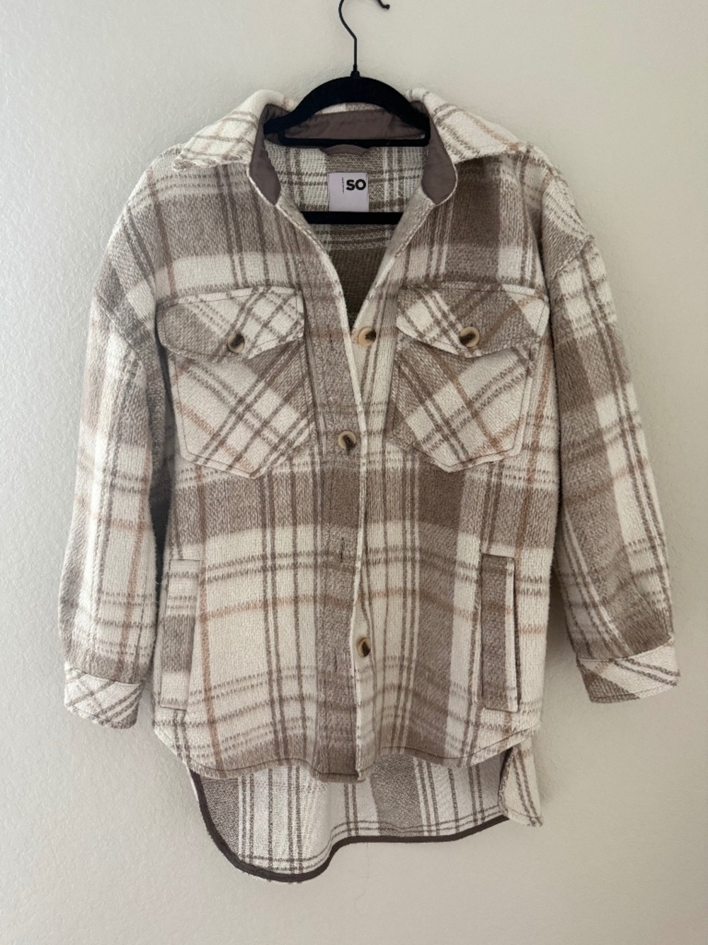 Oversized Flannel Shacket - SO Goods for Life